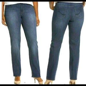 Lane Bryant Genius Fit Straight Leg Jeans NWT
